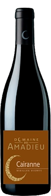 AOC CAIRANNE ROUGE CUVEE VIEILLES VIGNES (BIO) <br>Ved 6 stk - 165,00 / stk Domaine des Amadieu