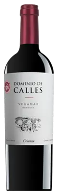 CALLES CRIANZA - Tempranillo og Syrah<br>Ved 6 stk - 90,00 / stk Bodegas Vegamar Valencia