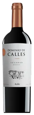 CALLES ROBLE - Merlot, Tempranillo og Syrah<br>Ved 6 stk - 80,00 / stk Bodegas Vegamar Valencia