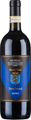 BRUNELLO af Montalcino D.O.C.G. Riserva <br>Ved 6 stk - 310,00 / stk Bartoli Giusti